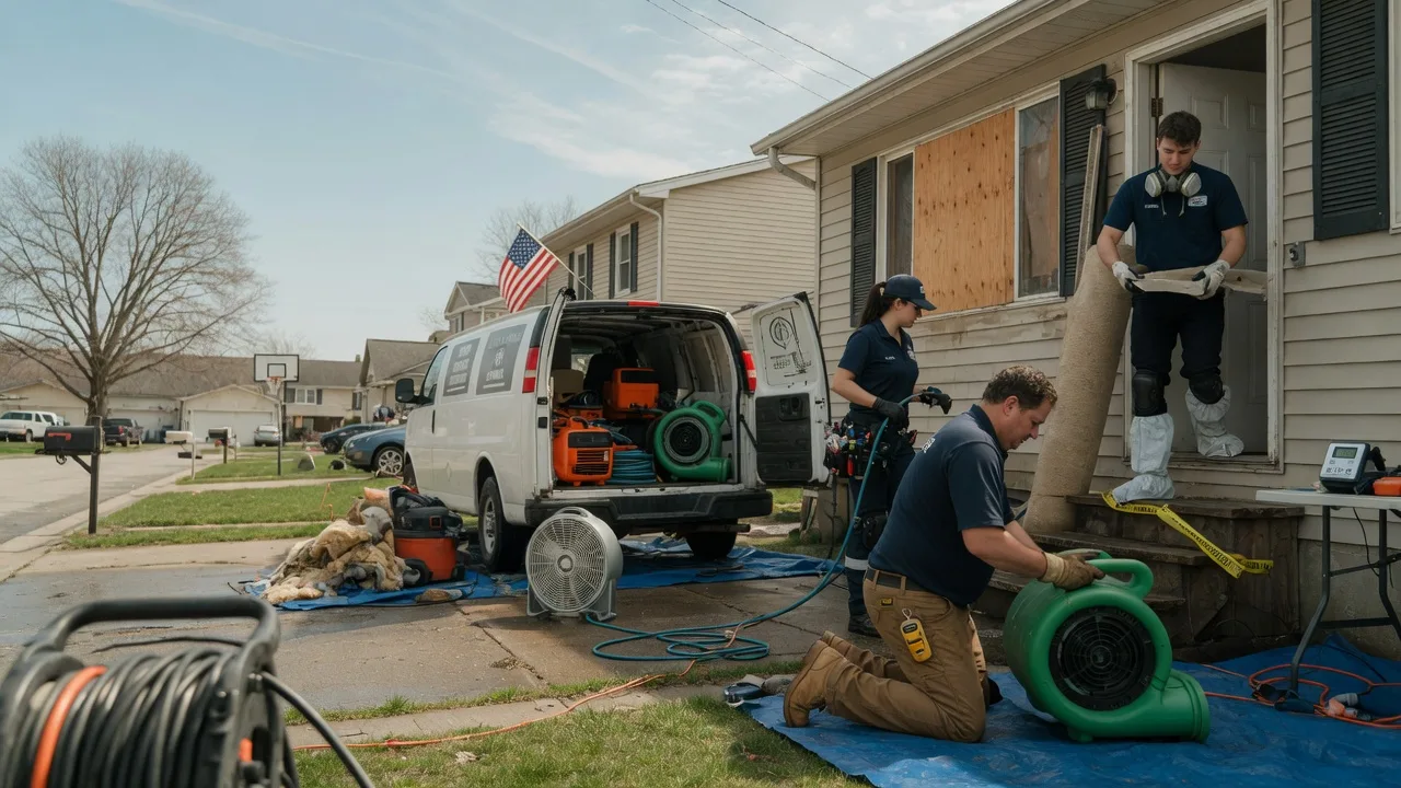 Water Damage Restoration in Smithfield, IL near me